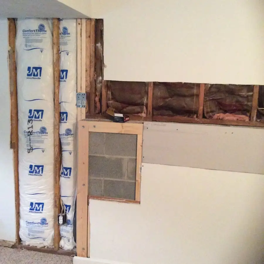 Wall insulation replacement during Structural Drying in Senoia
